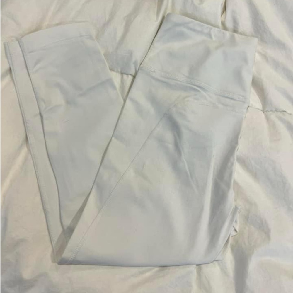Kira grace cropped white leggings